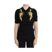 Dolce & Gabbana Polo Shirts Black, Dam