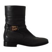 Dolce & Gabbana Ankle Boots Black, Dam