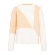 Jil Sander Round-neck Knitwear Multicolor, Dam