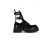 Alexander McQueen Boots Black, Dam