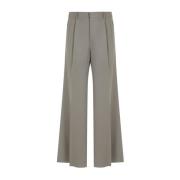 Etro Wide Trousers Gray, Herr