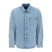 A.p.c. Denim Jackets Blue, Herr