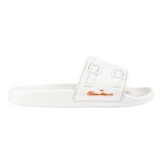 Santoni Sliders White, Dam