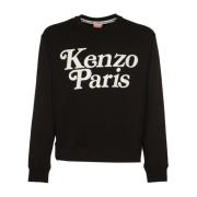 Kenzo Klassiska Svarta Tröjor Black, Herr