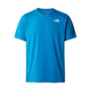 The North Face Foundation Tracks T-Shirt (Skyline Blue) Blue, Herr