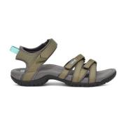 Teva Flat Sandals Green, Dam