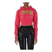 Versace Jeans Couture Sweatshirts Hoodies Pink, Dam