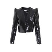 Yves Saint Laurent Vintage Pre-owned Tyg ytterklder Black, Dam