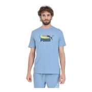 Puma T-Shirts Blue, Herr