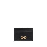 Salvatore Ferragamo Nero Korthållare Black, Dam