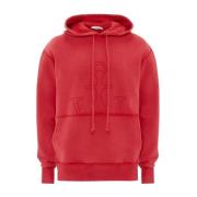 JW Anderson Hoodies Red, Dam