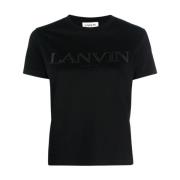 Lanvin T-Shirts Black, Dam