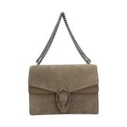 Gucci Vintage Pre-owned Mocka handvskor Beige, Dam