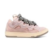 Lanvin Ljusrosa Curb Sneakers Pink, Dam