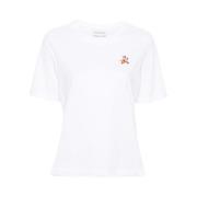 Maison Kitsuné T-Shirts White, Dam