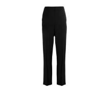 Emporio Armani Slim-fit Trousers Black, Dam