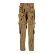Isabel Marant Tapered Trousers Green, Dam