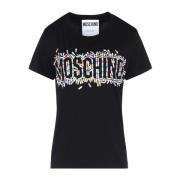 Moschino T-Shirts Black, Dam