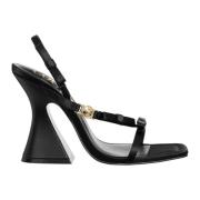 Versace Jeans Couture Kirsten Heeled sandals Black, Dam