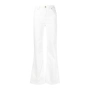 Twinset Trousers White, Dam