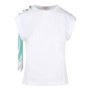 Emilio Pucci T-Shirts White, Dam