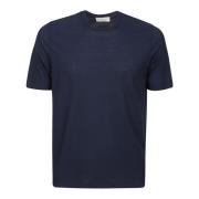 Filippo De Laurentiis Bomull Kortärmad T-shirt Blue, Herr
