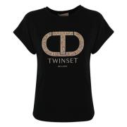 Twinset T-Shirts Black, Dam
