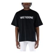We11Done Klassiskt Logotyp T-shirt Black, Herr