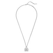 Marc Jacobs Kristall Statement Hänge Halsband Gray, Dam