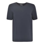 Max Mara Stiliga T-shirts och Polos Fianco Blue, Dam