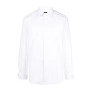 Tom Ford Klassisk Svart Bomullsskjorta White, Herr