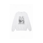 Anine Bing Kate Moss Sweatshirt Ramona White, Dam