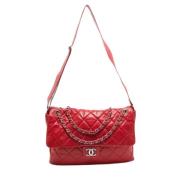 Chanel Vintage Pre-owned Laeder chanel-vskor Red, Dam