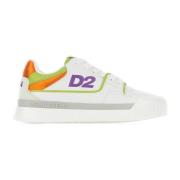 Dsquared2 Stiliga Sneakers för Vardagsbruk Multicolor, Dam