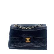 Chanel Vintage Pre-owned Canvas chanel-vskor Black, Dam