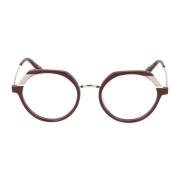 Kaleos Runda Acetatglasögon Eatenton Brown, Unisex