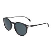 Eyewear by David Beckham Retroinspirerade solglasögon DB 1139/s Black,...