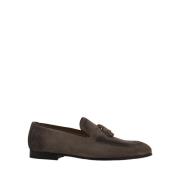 Doucal's Bruna Mocka Loafers med Tassels Brown, Herr