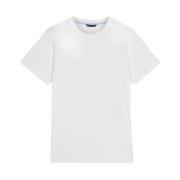 Brooks Brothers Vit Bomull Crewneck T-shirt White, Herr