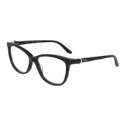 Cartier Cat Eye Acetatglasögon Modell 0129O Black, Unisex