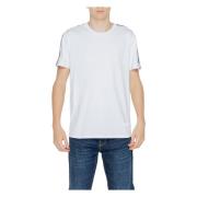Moschino Herr T-shirt Vår/Sommar Kollektion 100% Bomull White, Herr