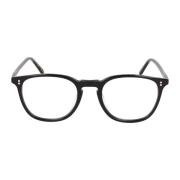 Oliver Peoples Klassiska fyrkantiga glasögon Black, Unisex