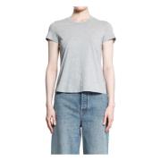 James Perse Vintage Boy Tee Heather Grey Gray, Dam