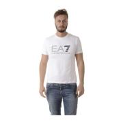 Emporio Armani EA7 Casual Sweatshirt för Män White, Herr
