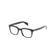 Moscot Svart optisk båge, mångsidig och stilren Black, Unisex