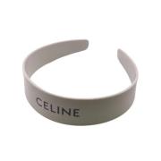 Celine Vintage Pre-owned Laeder hrspnnen White, Dam