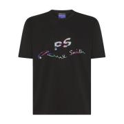 Paul Smith Svarta T-shirts och Polos Black, Herr