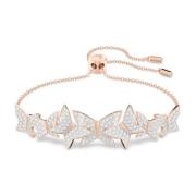 Swarovski Lilia Fjäril Armband Vit Roséguld Multicolor, Dam