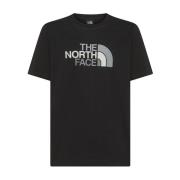 The North Face Svarta T-shirts och Polos Easy Tee Black, Herr