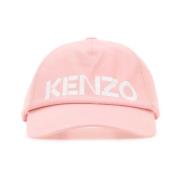 Kenzo Rosa Bomull Baseballkeps Pink, Dam